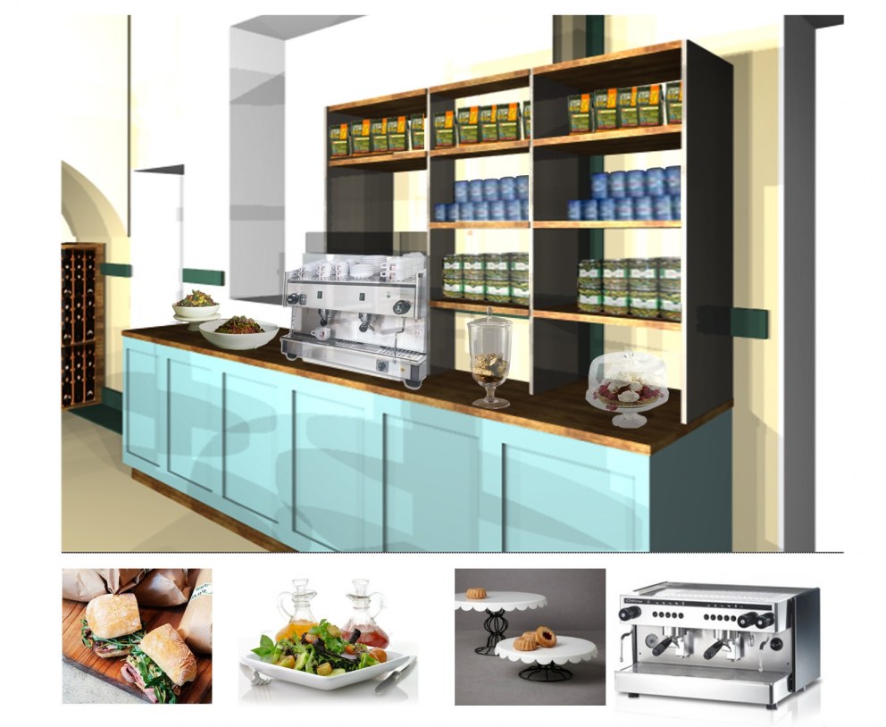 ABASTO BUTCHER, WINE MERCHANT & CAFE, MARYLEBONE, LONDON | Coffee Area | Interior Designers